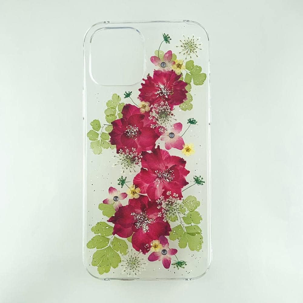 Amazon.co.jp: ハンドメイドの押し花ケース No.801 UVレジン 千鳥草